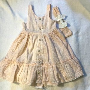 4 T Dress with Headband